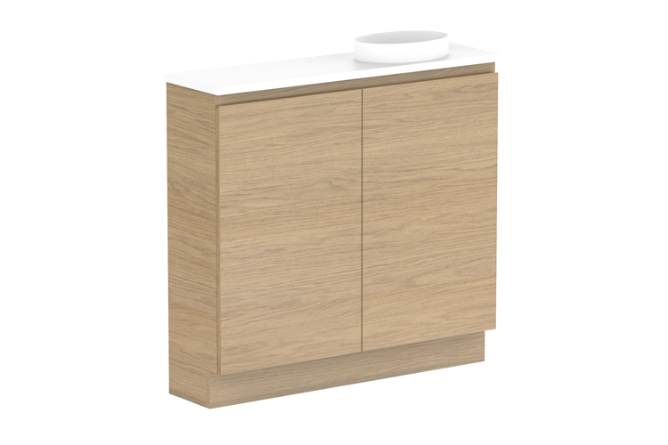 ADP Glacier Lite Mini Floor Mount All Door Vanity