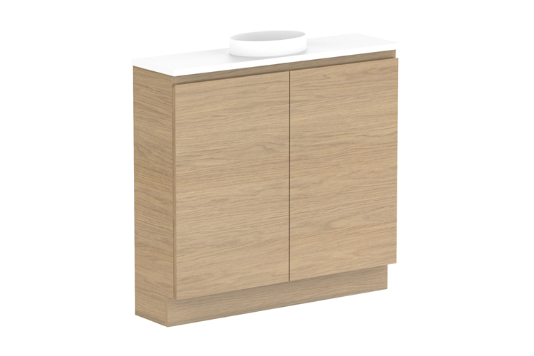 ADP Glacier Lite Mini Floor Mount All Door Vanity
