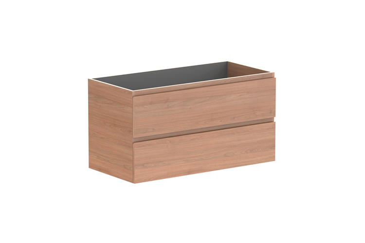 ADP Glacier Lite Full Depth All Drawer Twin Vanity