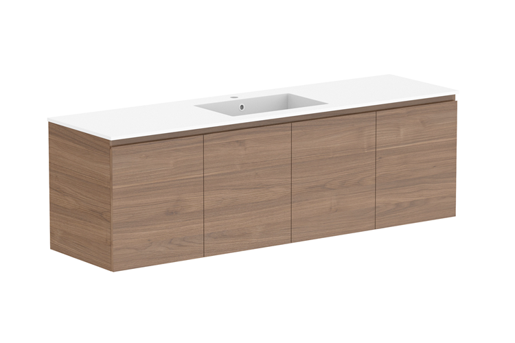 ADP Glacier Pro Full Depth All Door Twin Vanity