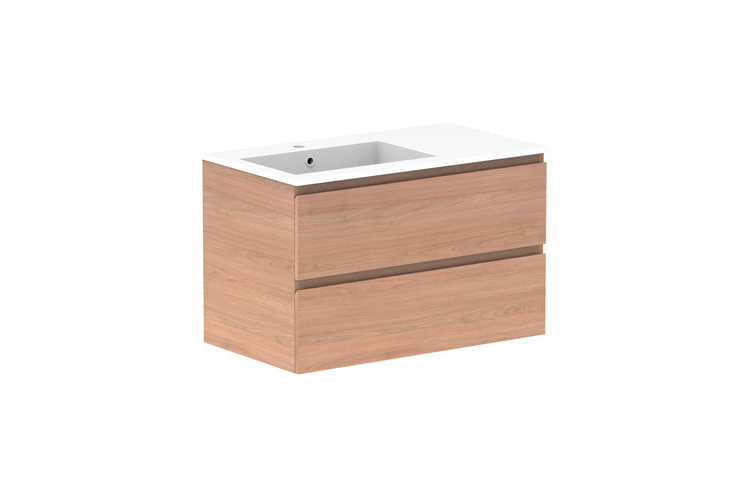 ADP Glacier Lite Full Depth All Drawer Twin Vanity