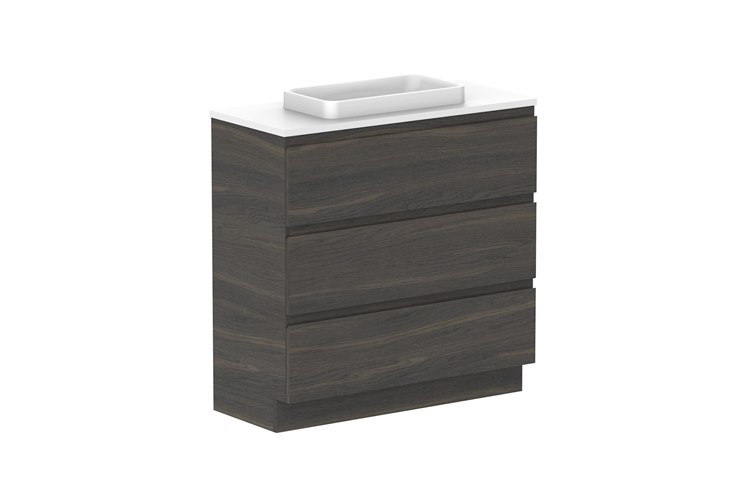 ADP Glacier Pro Ensuite All Drawer Trio Vanity