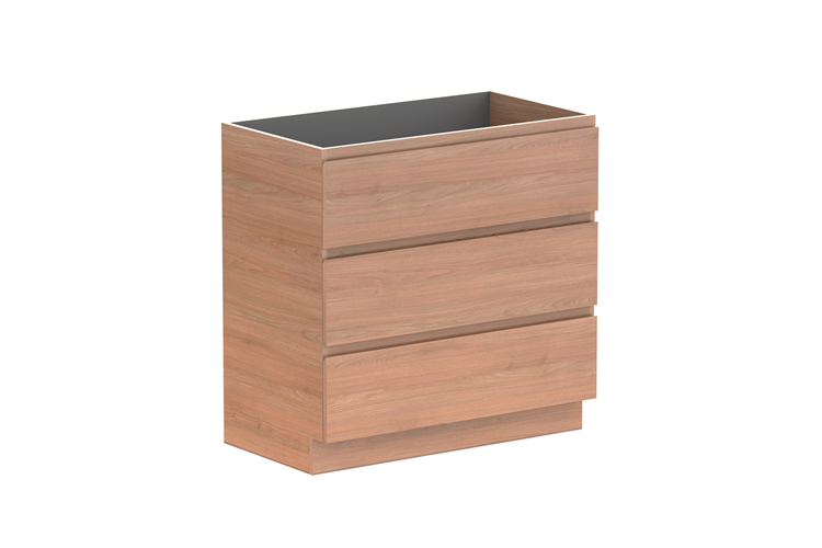 ADP Glacier Pro Full Depth All Drawer Trio Vanity