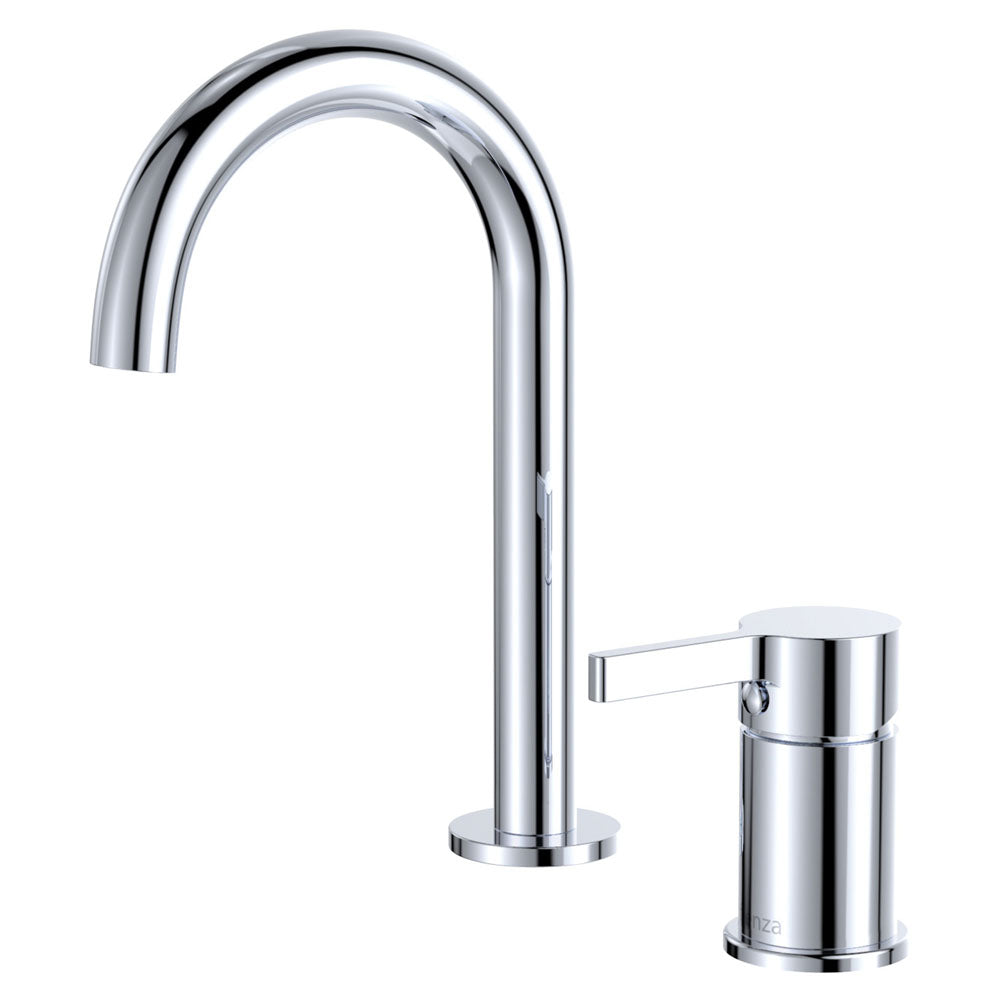 Fienza Sansa Basin/Bath Outlet and Hob Mixer Set Chrome
