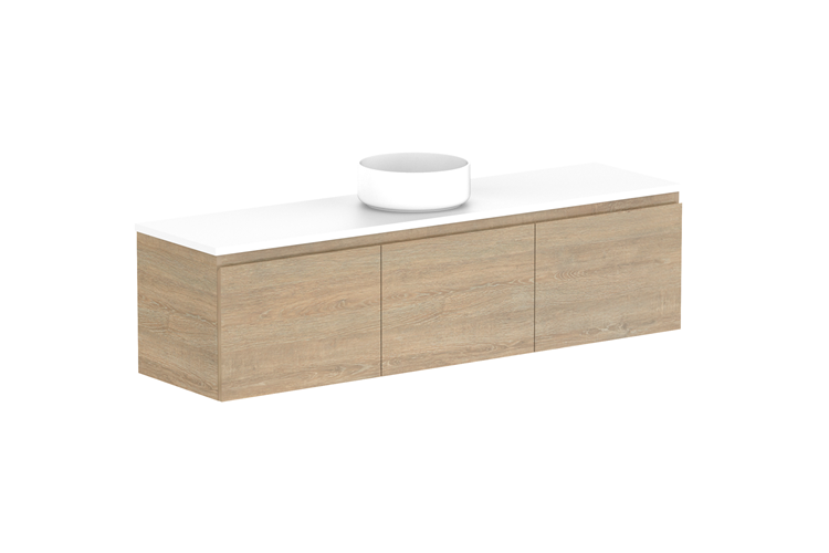 ADP Glacier Lite Ensuite All Door Slim Vanity