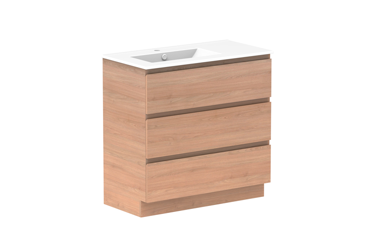 ADP Glacier Pro Full Depth All Drawer Trio Vanity