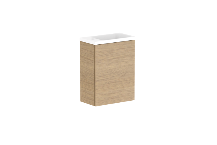 ADP Glacier Lite Mini Wall Hung All Door Vanity