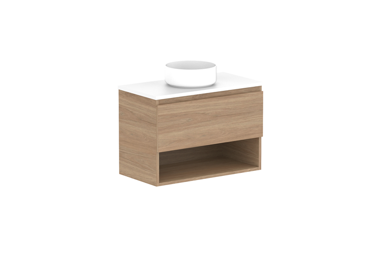 ADP Glacier Lite Ensuite Shelf Slim Vanity