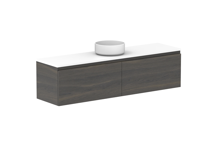 ADP Glacier Lite Ensuite All Drawer Slim Vanity