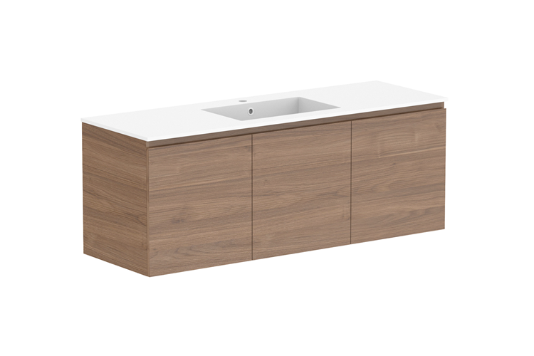 ADP Glacier Pro Full Depth All Door Twin Vanity