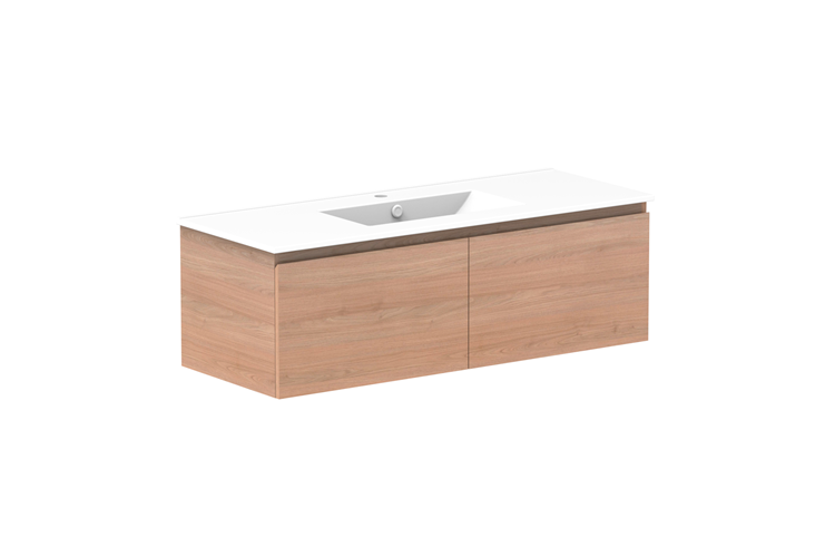 ADP Glacier Lite Full Depth All Drawer Slim Vanity