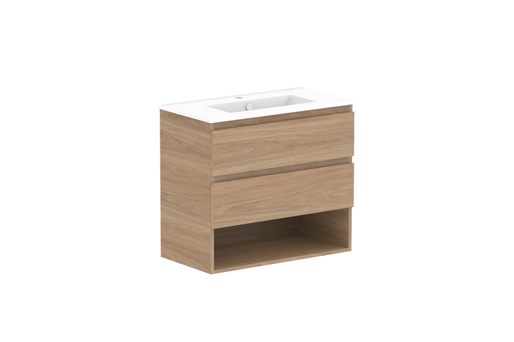 ADP Glacier Pro Ensuite Shelf Twin Vanity