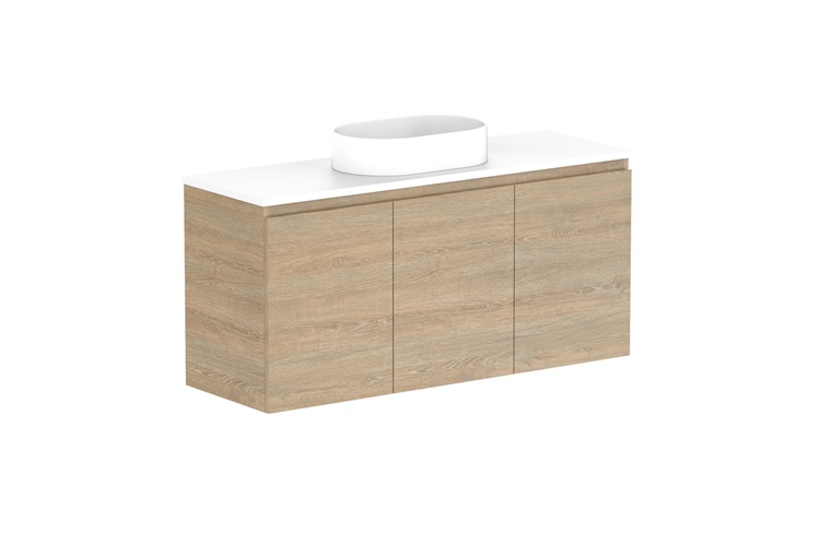 ADP Glacier Pro Ensuite All Door Twin Vanity