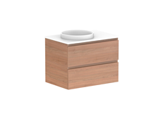 ADP Glacier Lite Full Depth All Drawer Twin Vanity