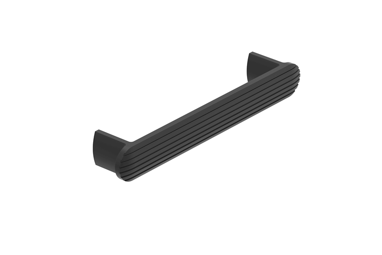 Adp Fluted Handle, Matte Black