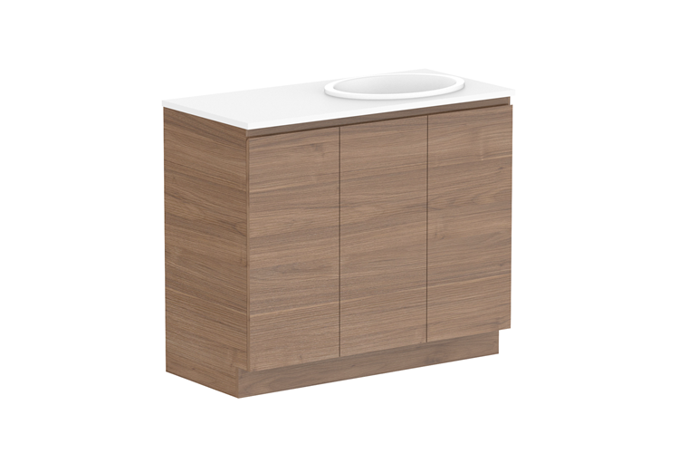 ADP Glacier Lite Full Depth All Door Trio Vanity