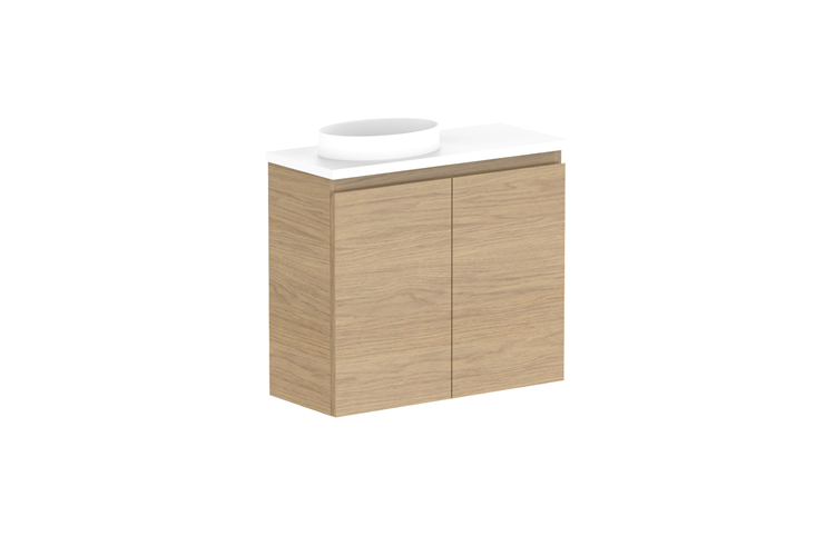 ADP Glacier Lite Mini Wall Hung All Door Vanity