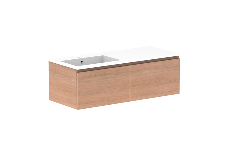 ADP Glacier Pro Full Depth All Drawer Slim Vanity