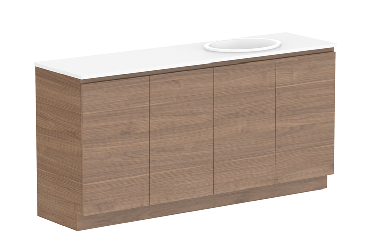 ADP Glacier Pro Full Depth All Door Trio Vanity