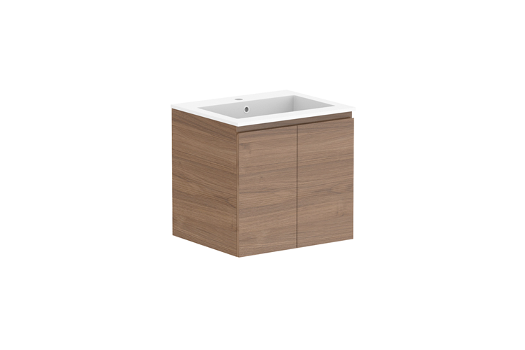 ADP Glacier Lite Full Depth All Door Twin Vanity