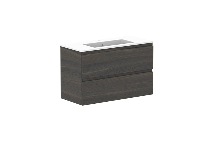 ADP Glacier Lite Ensuite All Drawer Twin Vanity