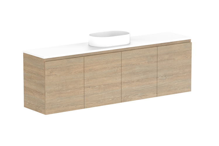 ADP Glacier Pro Ensuite All Door Twin Vanity