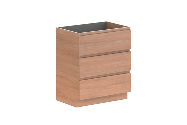 ADP Glacier Pro Full Depth All Drawer Trio Vanity