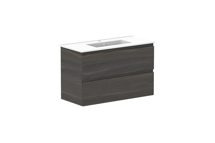 ADP Glacier Lite Ensuite All Drawer Twin Vanity
