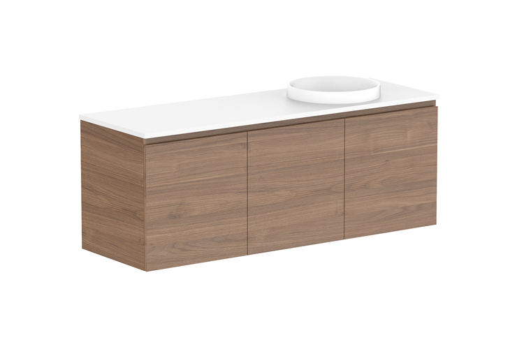 ADP Glacier Pro Full Depth All Door Twin Vanity