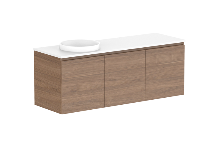 ADP Glacier Pro Full Depth All Door Twin Vanity