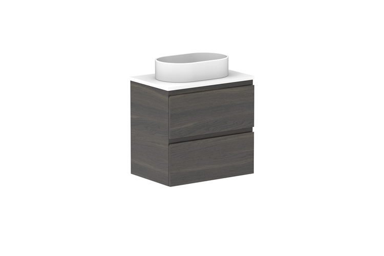 ADP Glacier Lite Ensuite All Drawer Twin Vanity