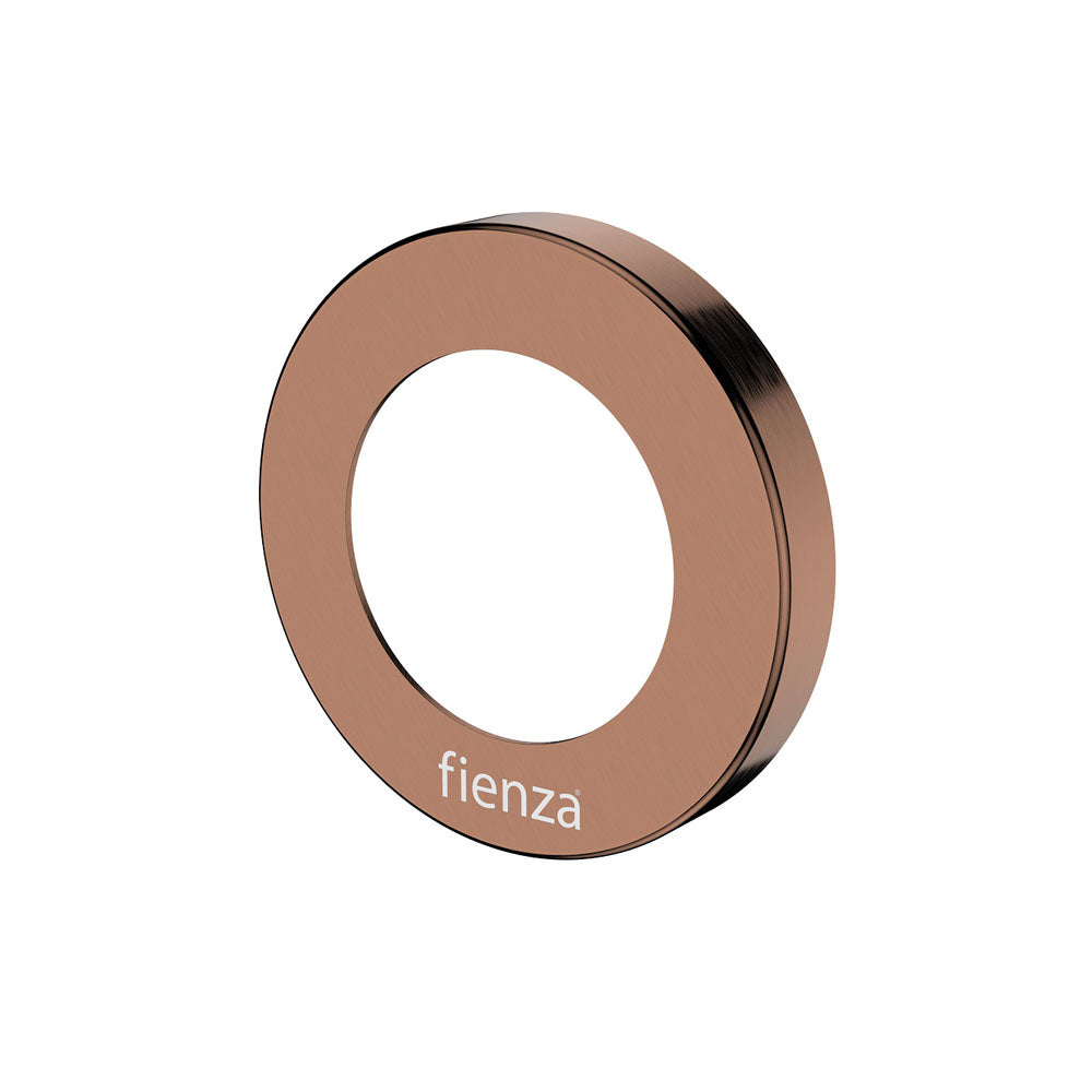 Fienza Kaya Round Cover Plate, Brushed Copper