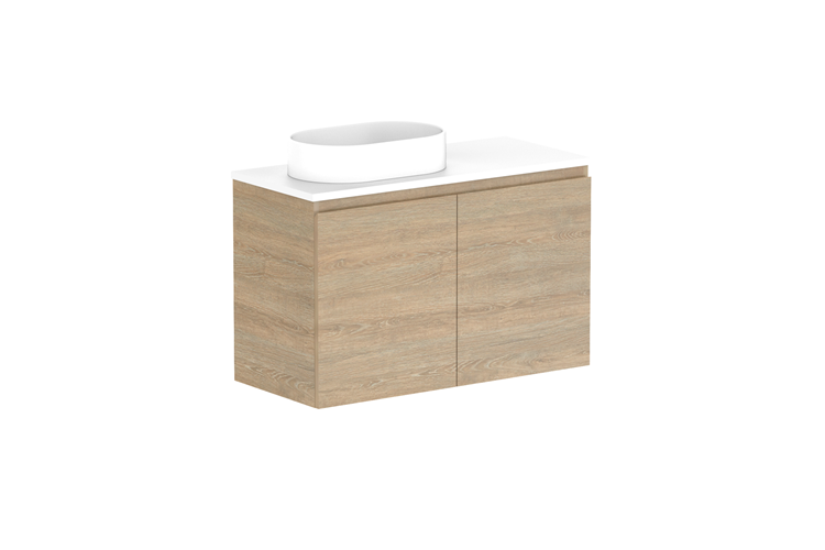 ADP Glacier Pro Ensuite All Door Twin Vanity