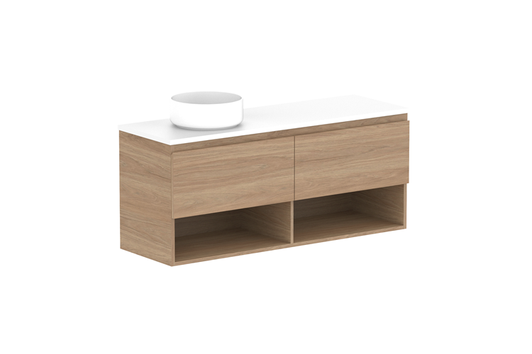 ADP Glacier Lite Ensuite Shelf Slim Vanity