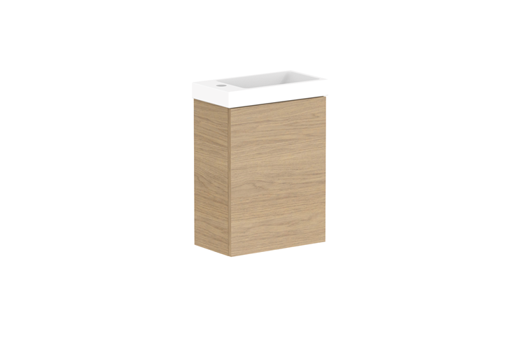 ADP Glacier Lite Mini Wall Hung All Door Vanity