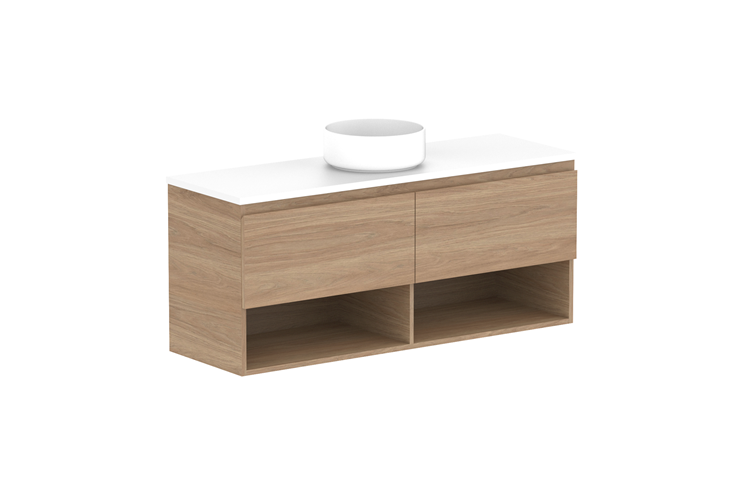 ADP Glacier Lite Ensuite Shelf Slim Vanity