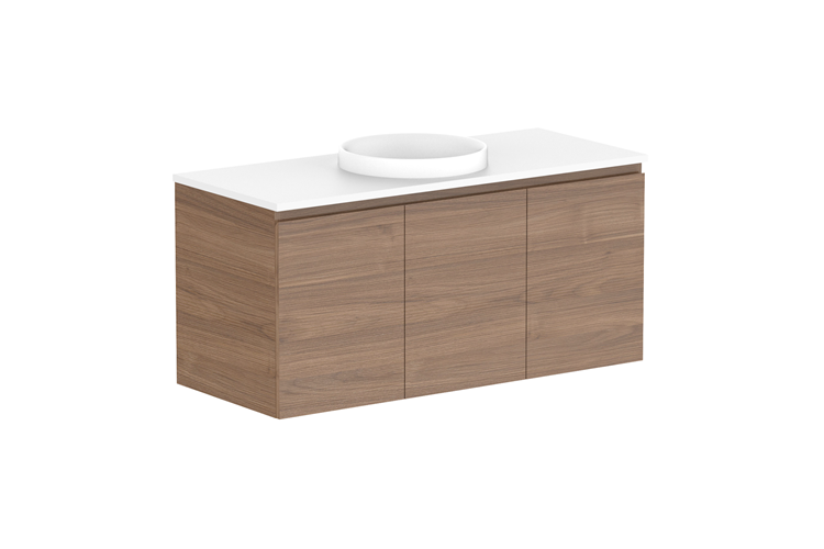 ADP Glacier Pro Full Depth All Door Twin Vanity