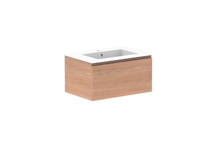 ADP Glacier Lite Full Depth All Drawer Slim Vanity