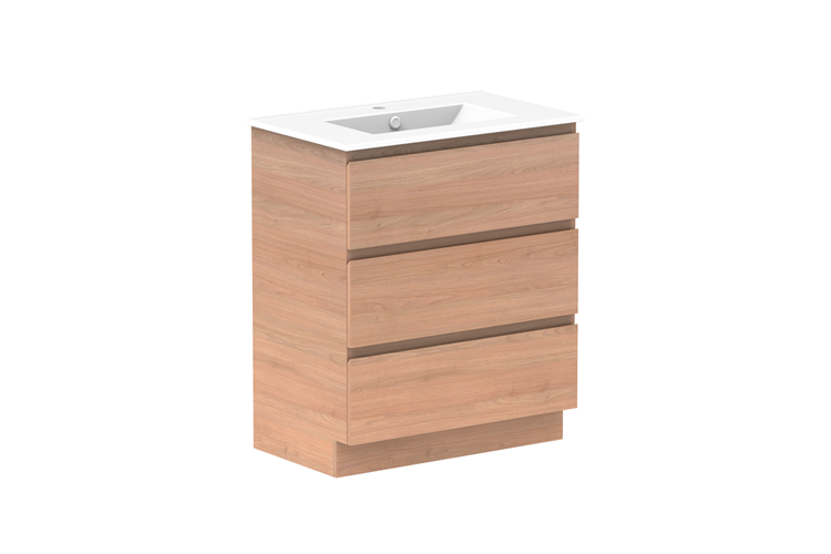 ADP Glacier Pro Full Depth All Drawer Trio Vanity
