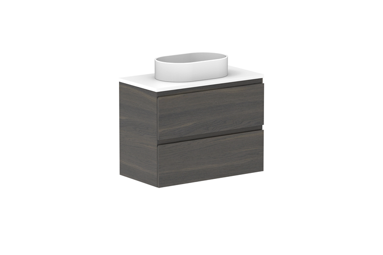 ADP Glacier Lite Ensuite All Drawer Twin Vanity