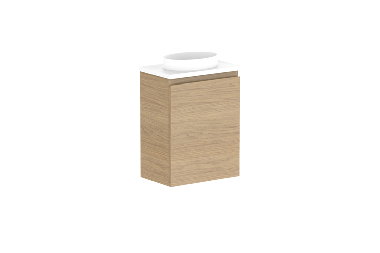 ADP Glacier Lite Mini Wall Hung All Door Vanity