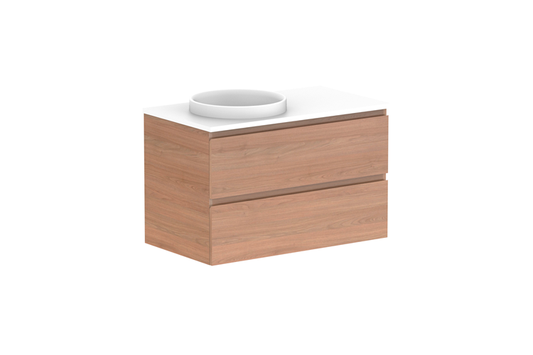 ADP Glacier Pro Full Depth All Drawer Twin Vanity