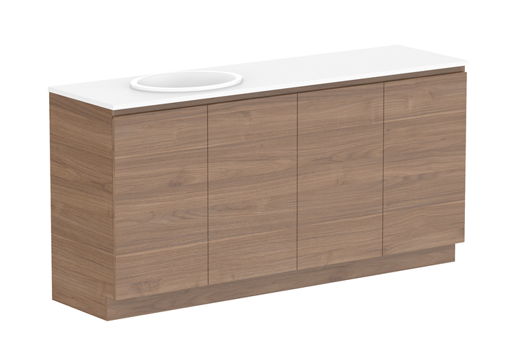 ADP Glacier Lite Full Depth All Door Trio Vanity