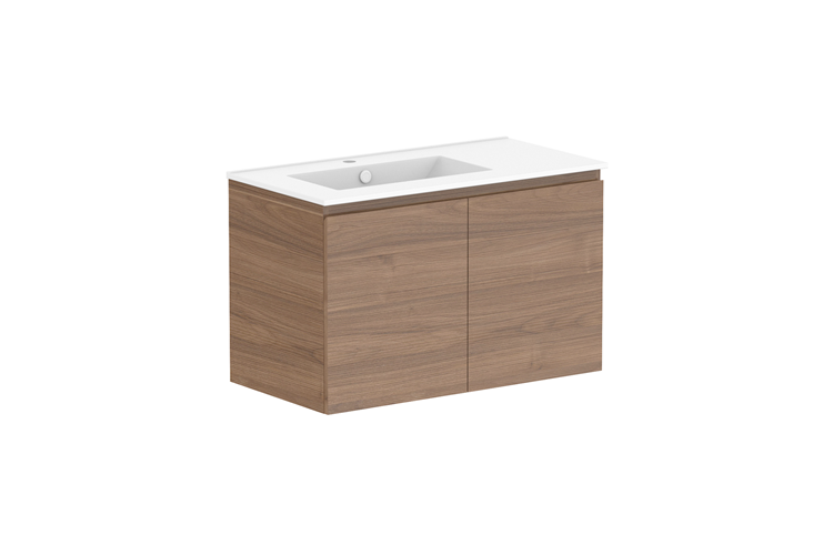 ADP Glacier Lite Full Depth All Door Twin Vanity