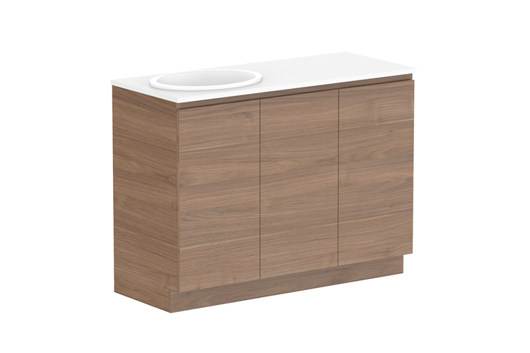 ADP Glacier Pro Full Depth All Door Trio Vanity