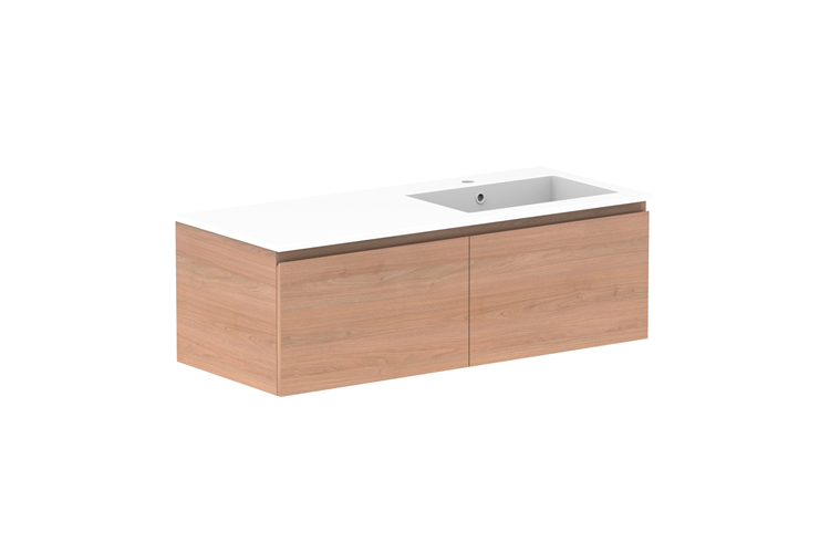 ADP Glacier Pro Full Depth All Drawer Slim Vanity