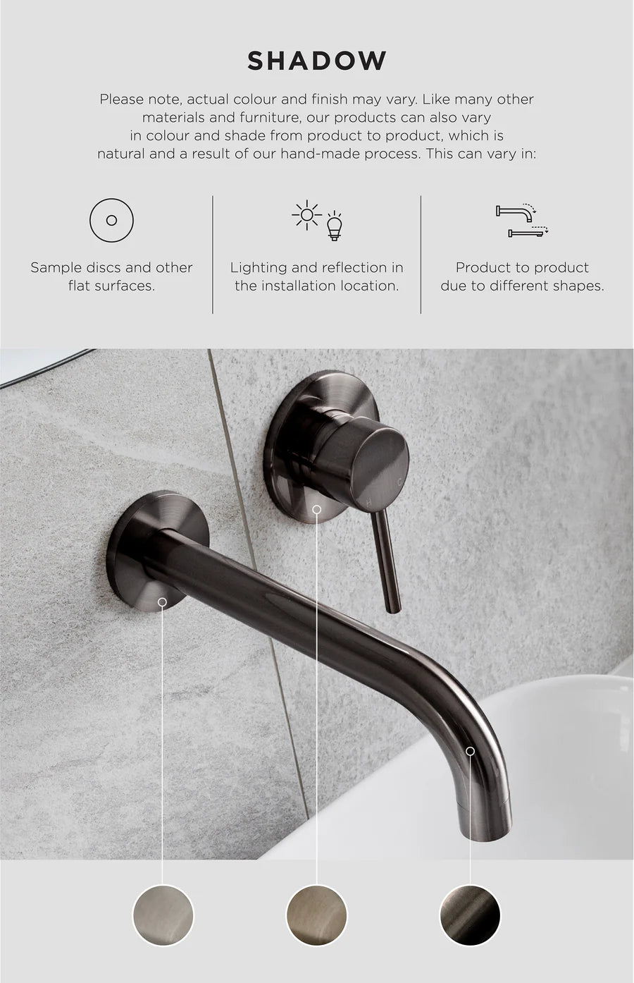 Meir Round Gooseneck Basin Mixer, Shadow