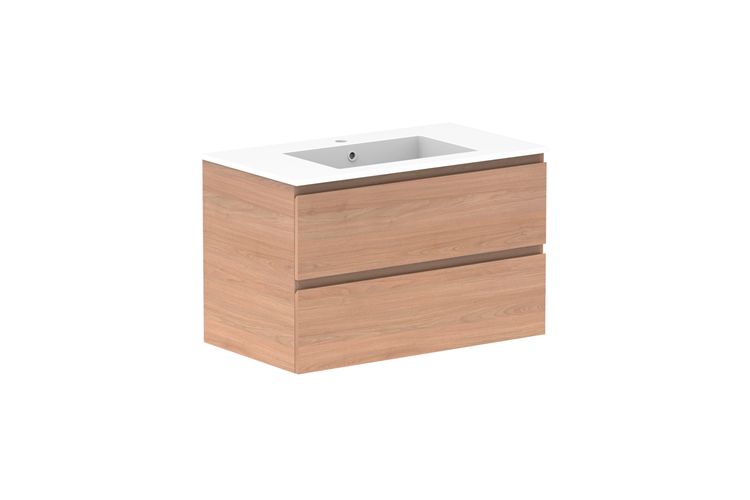 ADP Glacier Lite Full Depth All Drawer Twin Vanity