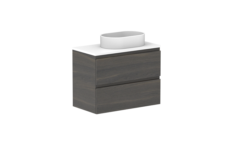 ADP Glacier Lite Ensuite All Drawer Twin Vanity