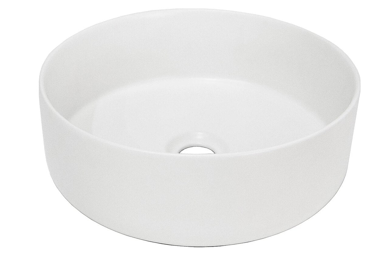 Adp Margot Above Counter Basin, Matte White